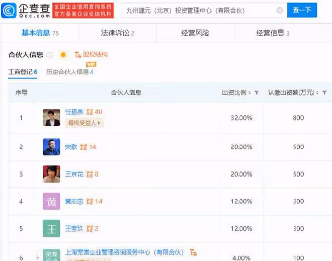 7月11日,任泉爆出大瓜!