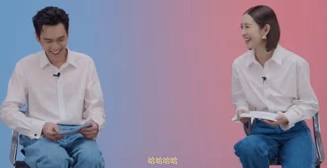 張若昀唐藝昕合體拍雜誌，問答環節缺少默契，互相提示被調侃作弊