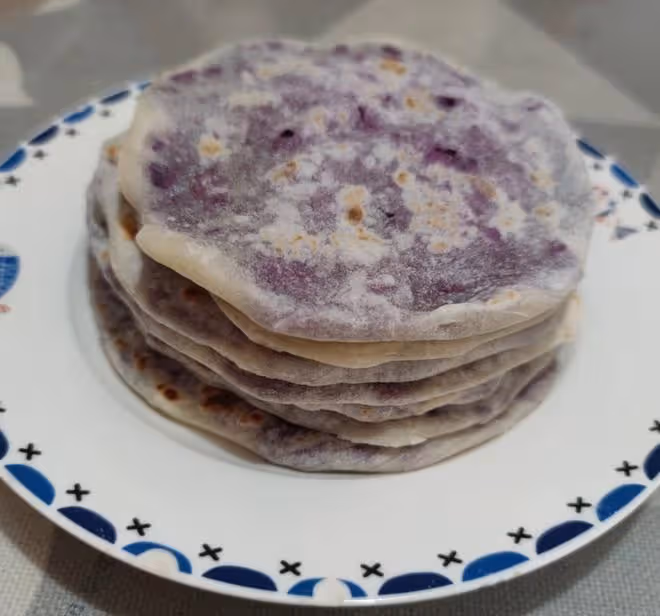 紫薯餅(無糖無油)