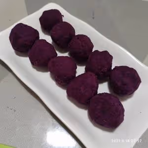 紫薯餅(無糖無油)