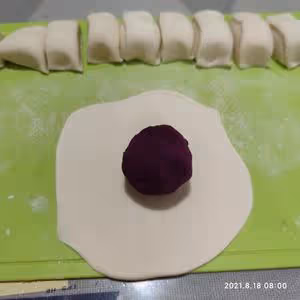 紫薯餅(無糖無油)