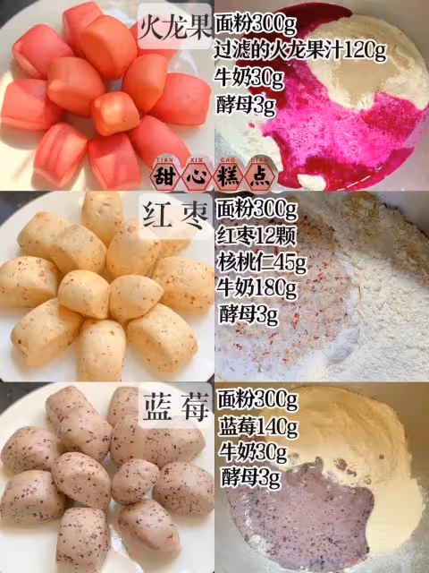 別找了❗好吃的果蔬饅頭做法都在這㊙️!