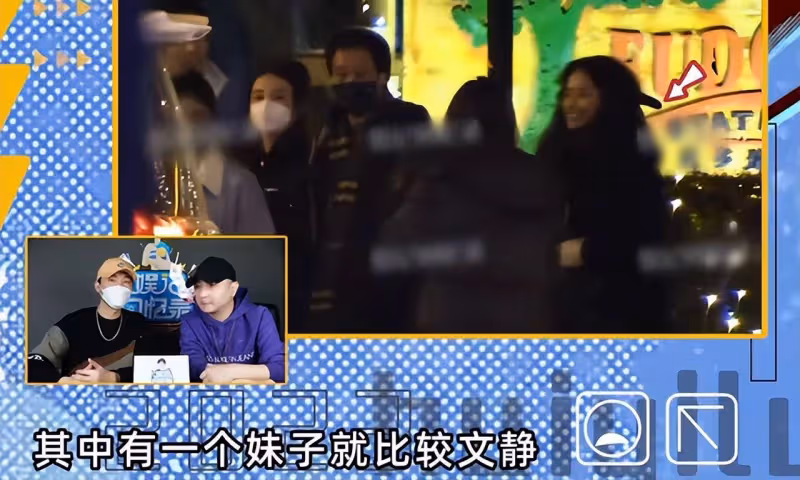 劉亦菲乾爹陪小女友買項鍊，貼心為女方挽發試戴，與楊采鈺疑離婚