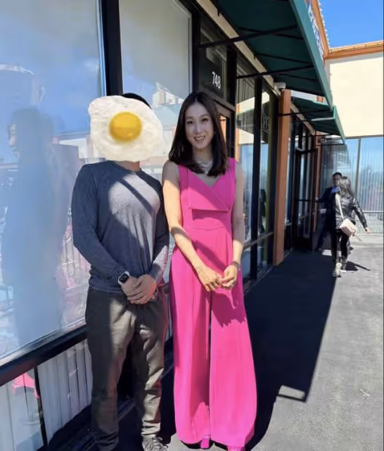 TVB前花旦太抗老！39歲少女味十足，穿恨天高與路人合影太親民