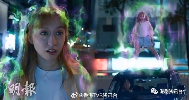 靈戲逼人| 龔嘉欣親身上陣 吊威吔企車頂夜遊戲 拍足2晚通宵