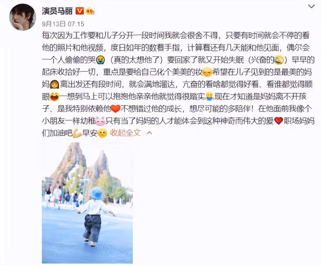 馬麗與小11歲老公帶兒子聚餐,一家三口罕見同框,手牽手超幸福