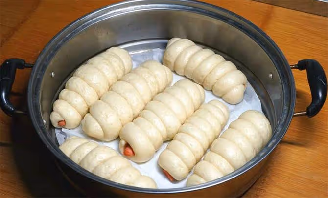 饅頭花捲夏天新做法,簡單又好吃,不塌陷不變形,小孩子特喜歡