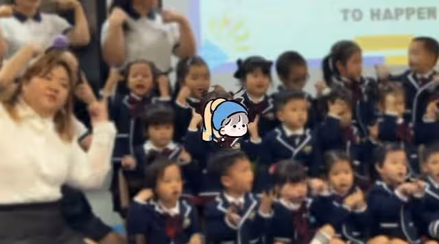 林峯參加2歲女兒畢業典禮,張馨月曬視頻,只給自己孩子遮臉挨批