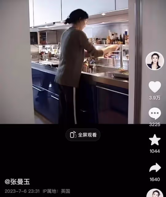 張曼玉曬巴黎生活!豪宅內素顏下廚做飯,與洋老公離婚現單身無子