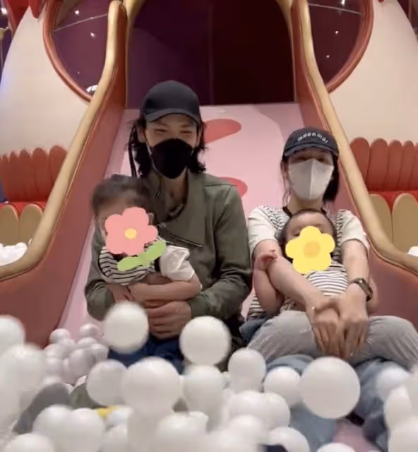 向佐再曬兒子慶生照!還分享一家四口遊樂場玩耍,郭碧婷笑容少