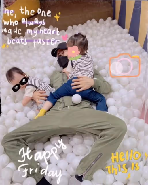 向佐再曬兒子慶生照!還分享一家四口遊樂場玩耍,郭碧婷笑容少