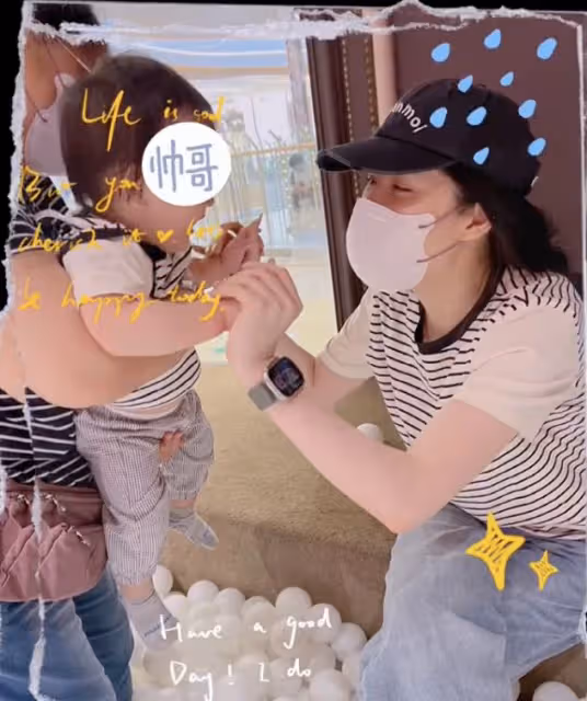 向佐再曬兒子慶生照!還分享一家四口遊樂場玩耍,郭碧婷笑容少