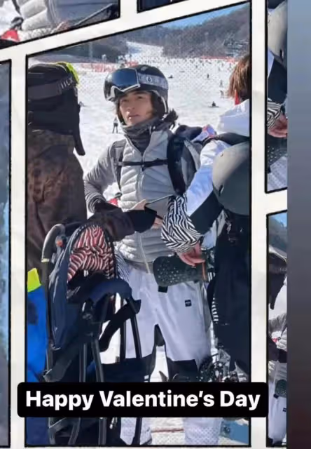 張柏芝謝霆鋒一家日本團聚?張柏芝母子滑雪,謝霆鋒疑與兒子見面