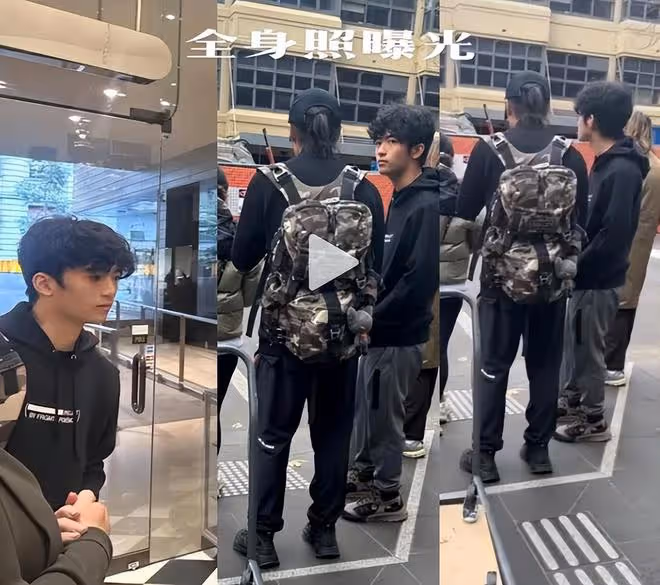 謝霆鋒和大兒子正面照公開:和父親一樣高,Lucas卷髮很帥氣