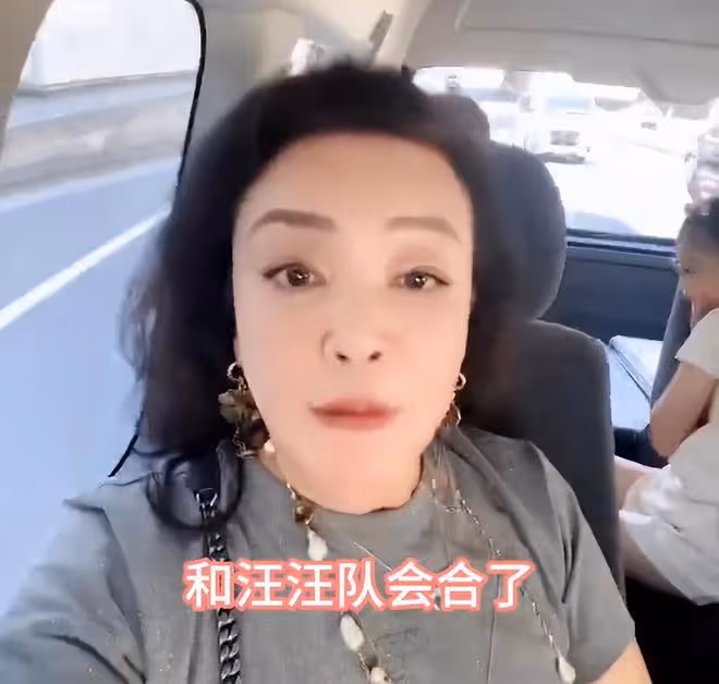 張蘭和孫兒孫女見面很激動，箖兒眼神躲閃表現得比較怯場
