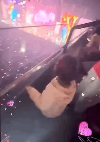 方媛帶娃看郭富城演唱會,女兒大喊爸爸英文名,還能跟唱爸爸的歌