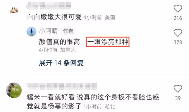 楊冪9歲女兒近照,小糯米走路帶風太像媽媽,身高快到劉愷威肩膀