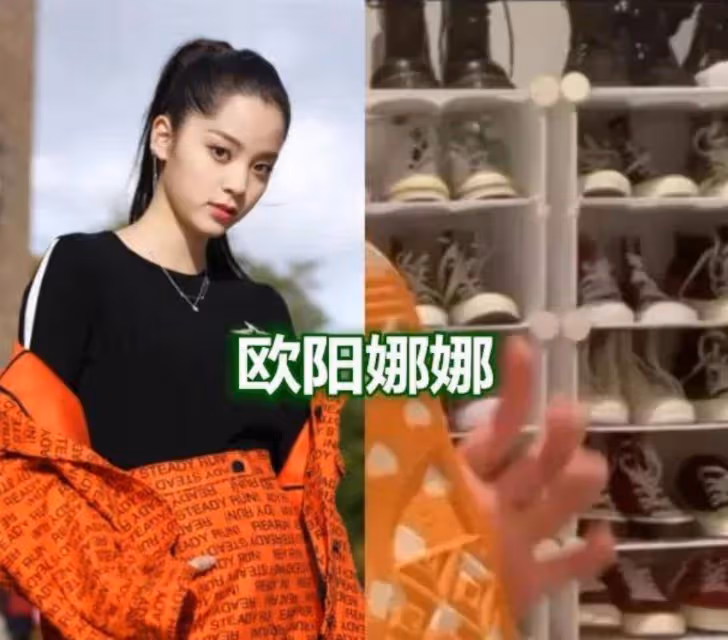 明星收藏鞋有多誇張?白敬亭和歐陽娜娜的不算啥,當看到最後:鞋海過分了!