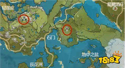 原神璃月地靈龕位置分布圖 璃月地靈龕位置有哪些