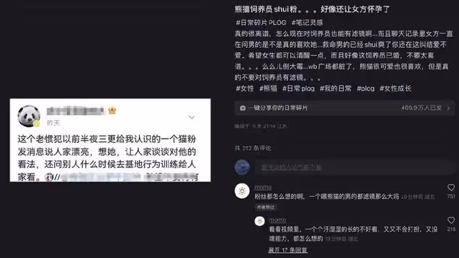 網紅飼養員「發箍奶爸」被曝睡粉,女方懷孕找不到人,引更多爆料