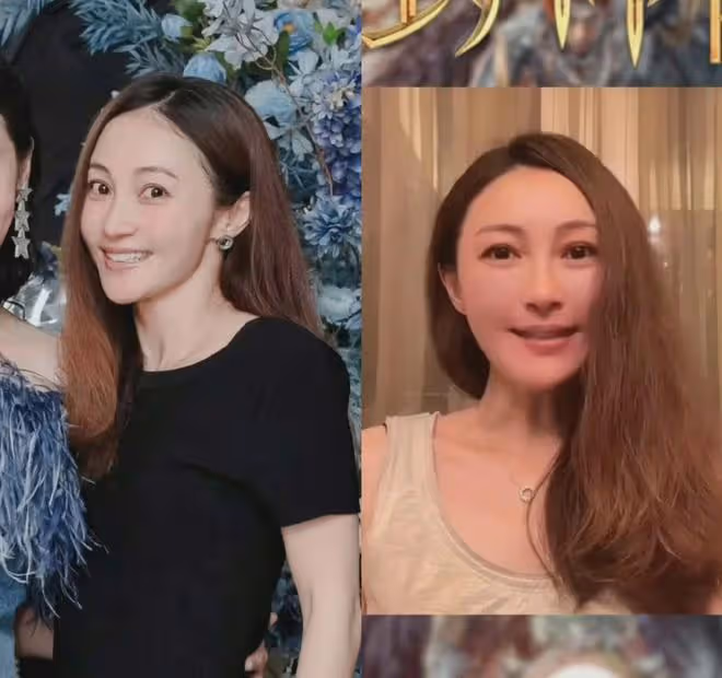 姚笛最新樣子曝光,和從前發生了很大的改變,顴骨和鼻子略顯僵硬
