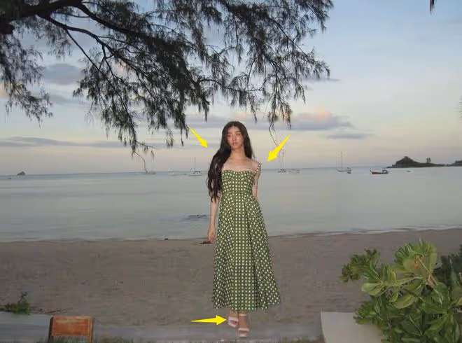 55歲伊能靜泰國秀泳裝,白髮搶鏡,手背暴露年齡,兒子紋身引爭議