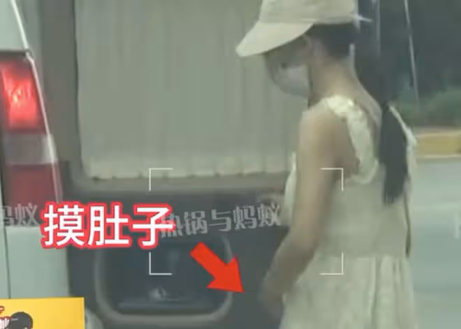 謝娜疑似懷三胎！帶3個女兒逛商場，肚子隆起明顯，被猜懷孕5個月