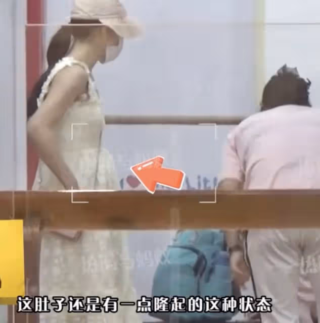 謝娜疑似懷三胎！帶3個女兒逛商場，肚子隆起明顯，被猜懷孕5個月