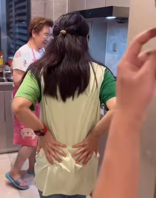 吳瓊與大11歲婆婆聚餐引爭議!不洗手直接抓菜吃,稱呼遭到質疑