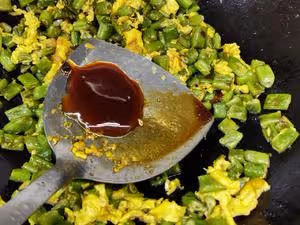 豆角炒蛋超級下飯菜，不好吃算我輸