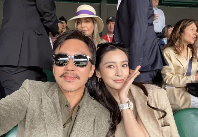 孫儷攜兒女出遊,在維多利亞港拍照背包才2萬元,疑帶孩子吃大席