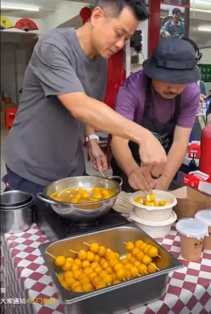 TVB知名男星移居江門開茶餐廳,擺攤賣魚蛋,日入800利潤樂觀