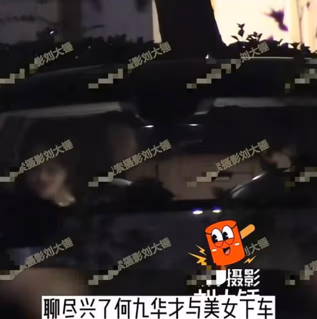 曝何九華出軌！與美女車內擁吻摸黑獨處3小時，曾疑似遭王鷗逼婚