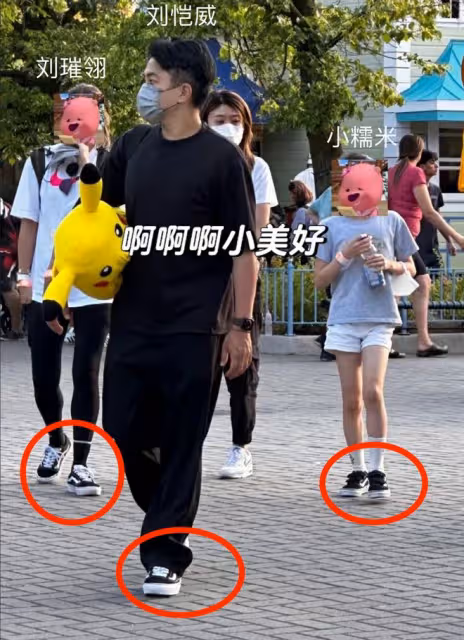 劉愷威父女加拿大再被偶遇,9歲小糯米雙腿細長,親姑姑罕見現身