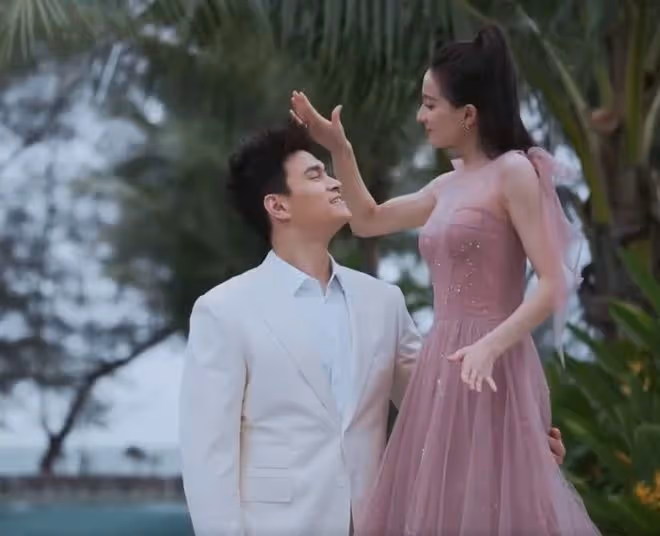 孫楊官宣與張豆豆結婚,甜蜜婚紗照曝光,男帥女美配一臉