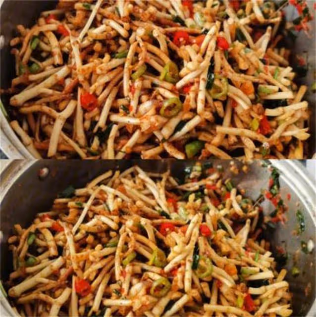 涼拌魚腥草,又名折耳根,簡單一做,方圓十里都飄香