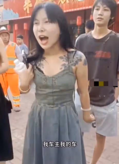 青島奔馳女酒駕出事故!現場無理撒潑,揚言:我懷孕了,誰敢動我