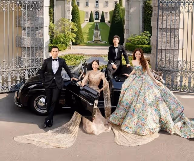 恭喜!香港知名男星花重金補辦浪漫婚禮,與名模妻子結婚20周年