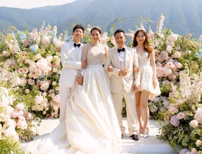 甄子丹義大利補辦婚禮!與小18歲妻浪漫親吻,上百親友出席很盛大