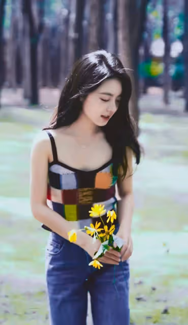 18歲趙今麥曬照,上大學後濃妝換成素顏,這顏值變化美翻了