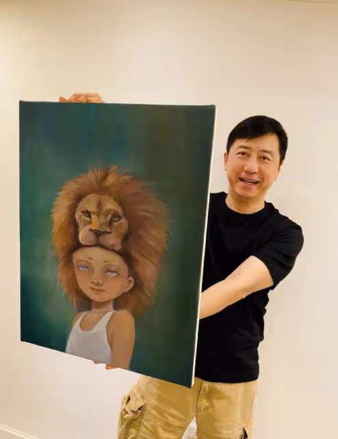 庾澄慶圍觀21歲兒子直播,哈利幫爸爸宣傳演唱會,父子倆歡樂互動