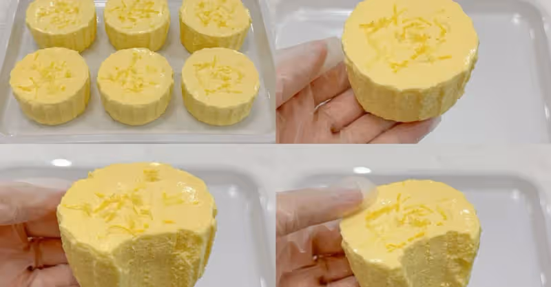 檸檬巴巴露亞，口感濃郁絲滑，酸酸甜甜，清新的檸檬🍋味