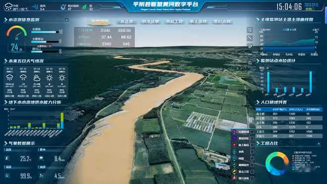 「智慧黃河」賦能平陰打造沿黃特色發展新高地