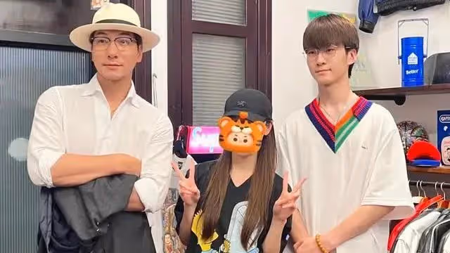 林瑞陽13歲女兒現身法國！打扮成熟露小蠻腰，張庭近照變胖引眾議
