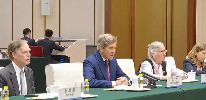 輪到中方向美要錢了!當著拜登大將面,中方提兩要求,克里心虛了