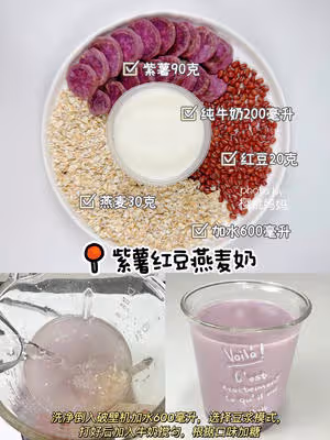 破壁機食譜｜6款好喝的早餐燕麥奶🥛暖心暖胃