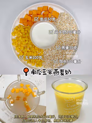 破壁機食譜｜6款好喝的早餐燕麥奶🥛暖心暖胃