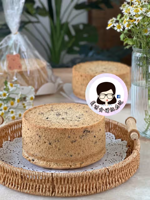 奧利奧戚風6寸🍪私房爆單切件蛋糕，不塌不凹
