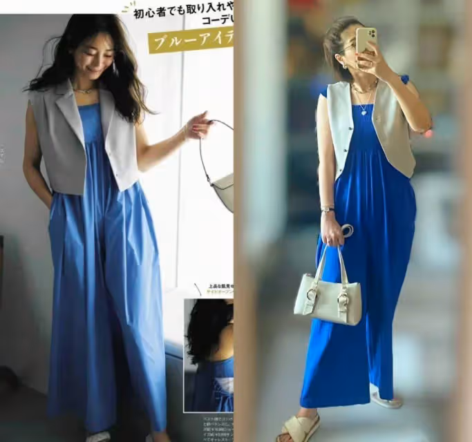40歲還不會打扮怎麼辦?這個姐姐11模仿日雜,穿得時髦減齡