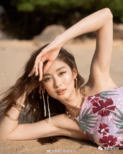 超大眼被網民質疑整容?38歲TVB甜美公主雙眼皮深邃又圓潤